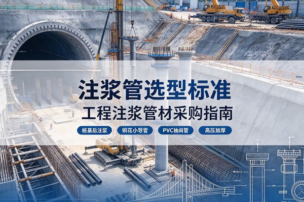 赫章注浆管选型标准
